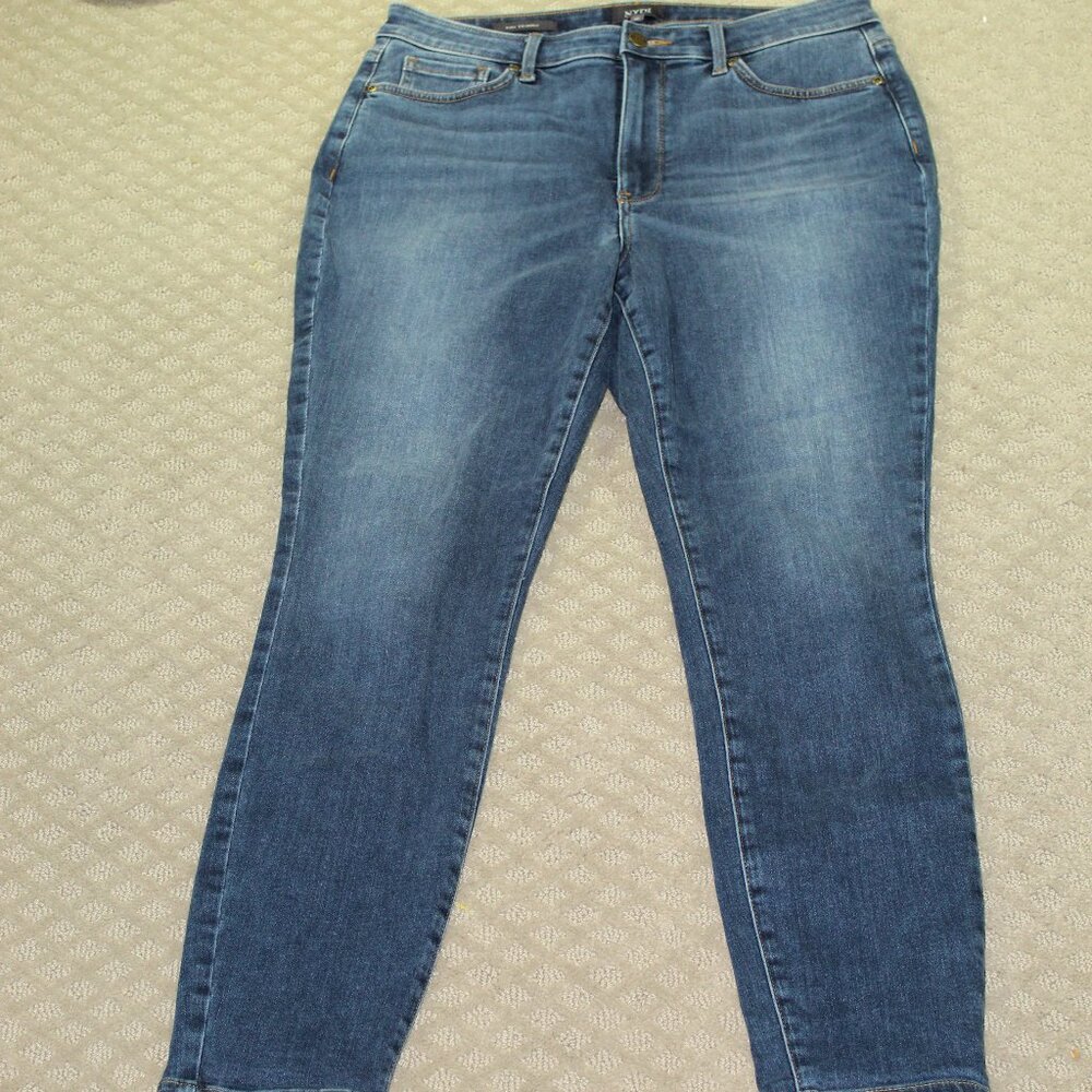 NYDJ Ami Skinny Jeans Women's Size 10 Medium Wash